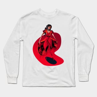 Lady in red Long Sleeve T-Shirt